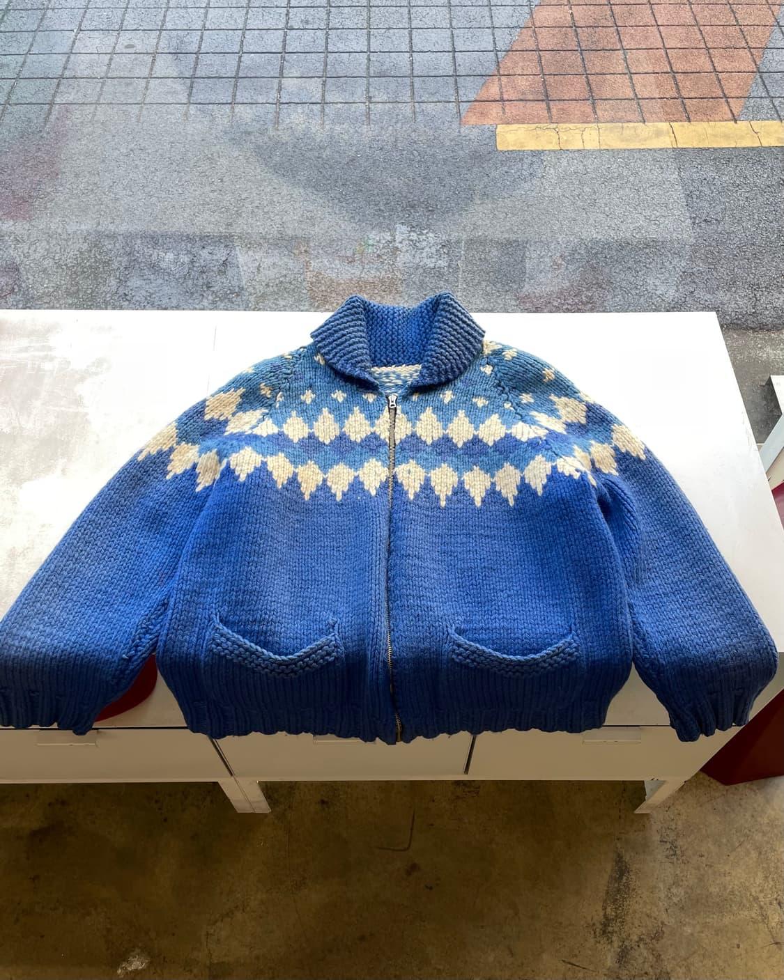 60‘s Canadian ‘Nordic’ Cowichan 캐나다 코위찬 상품이미지7