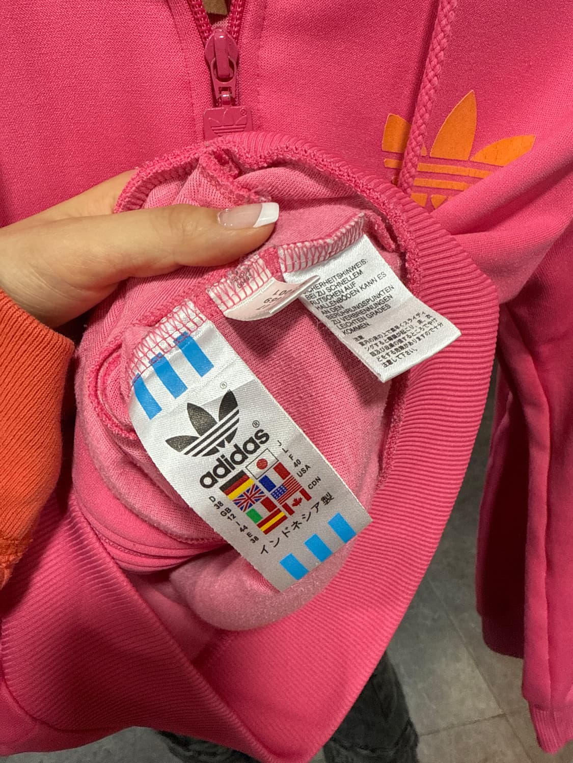 아디다스 후드 져지 상품이미지3