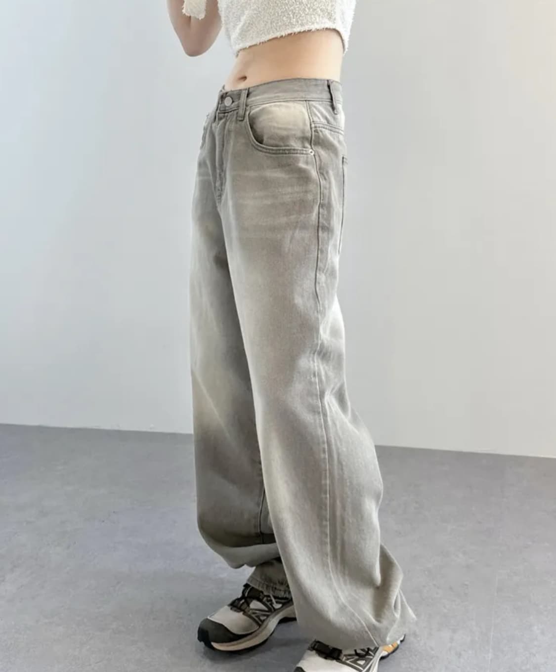 포인트 워싱 그레이진 s (실착 1회) 상품이미지2