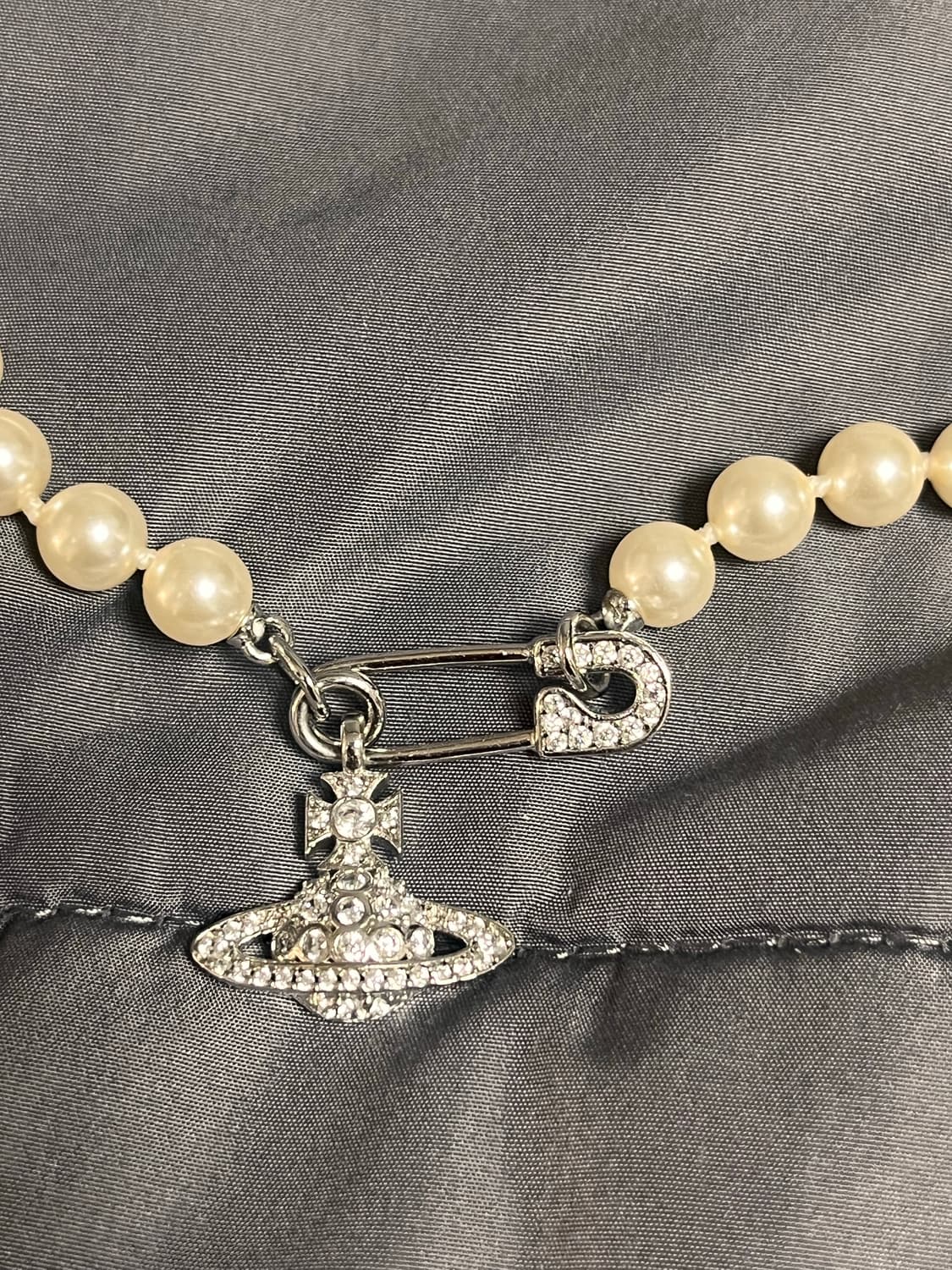 비비안웨스트우드 진주 목걸이 초커 상품이미지3