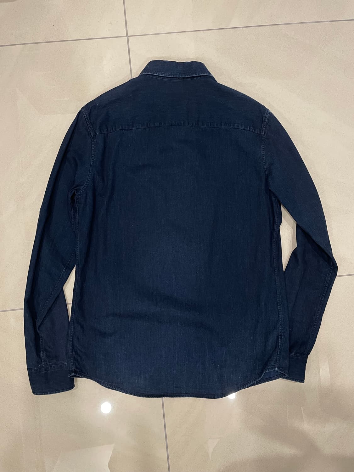 XS) APC 진청 데님 셔츠 상품이미지2