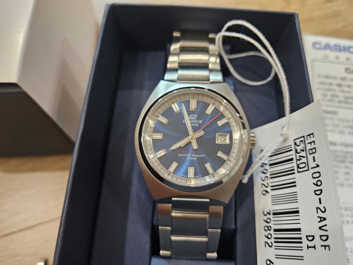 카시오 에디피스 모터스포츠 EFB-109D-2AVDF 상품이미지2