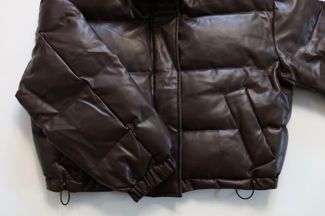레더 패딩 상품이미지5