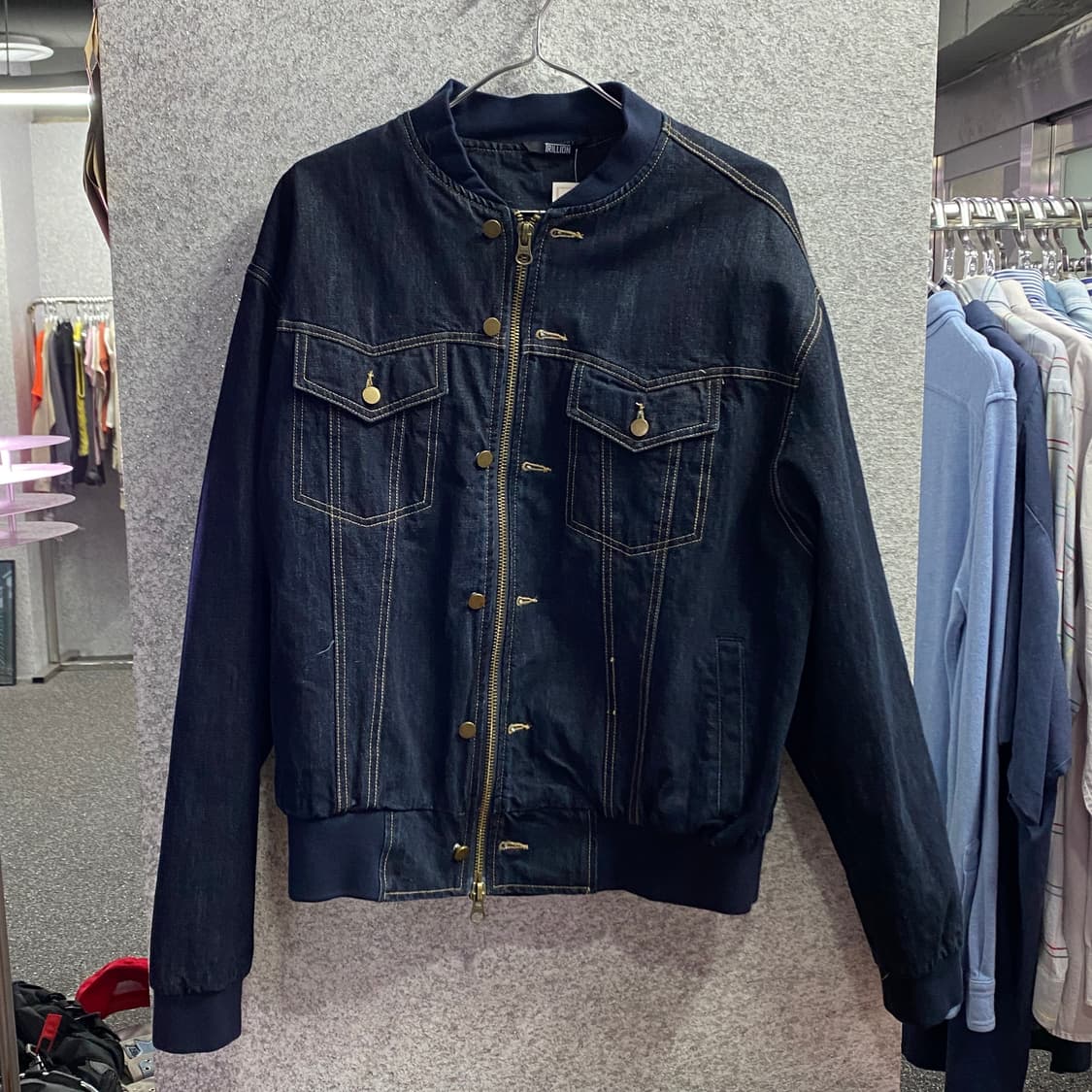 트릴리온 멀티포켓 투웨이 데님자켓 B3708 상품이미지2