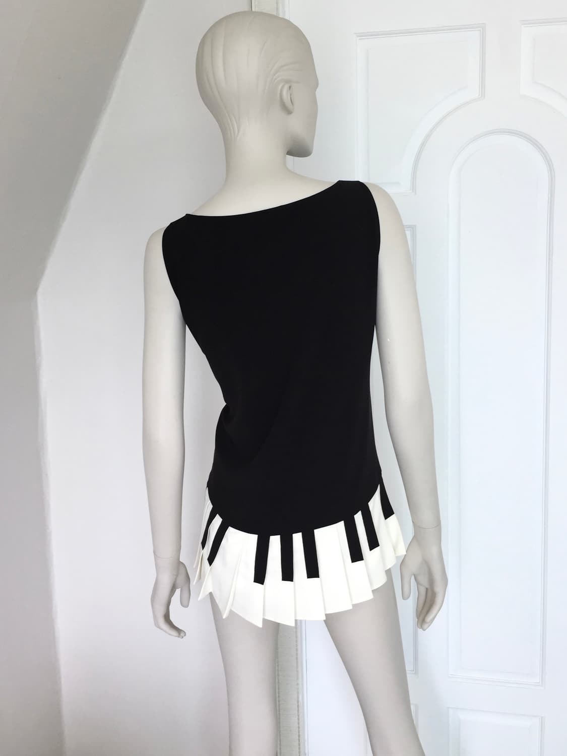 Moschino Piano  pintuck Mini dress  상품이미지3