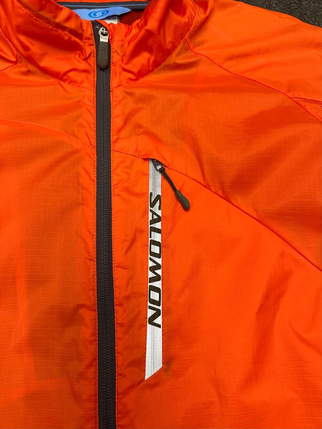 Salomon 오렌지 바람막이 자켓 XL 상품이미지2