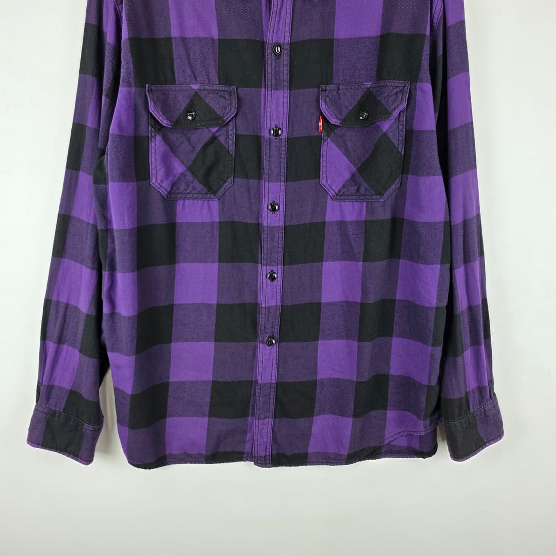 Levi's 레드탭 버팔로 체크 플란넬 셔츠 상품이미지4