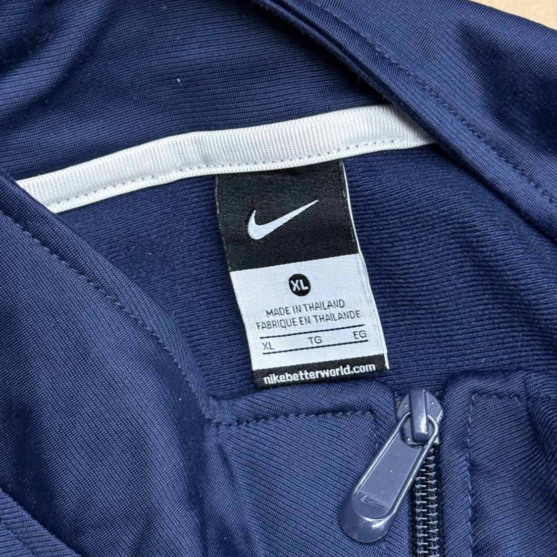 XL 나이키 파리생제르맹 화이트라인 네이비 트랙탑 상품이미지4