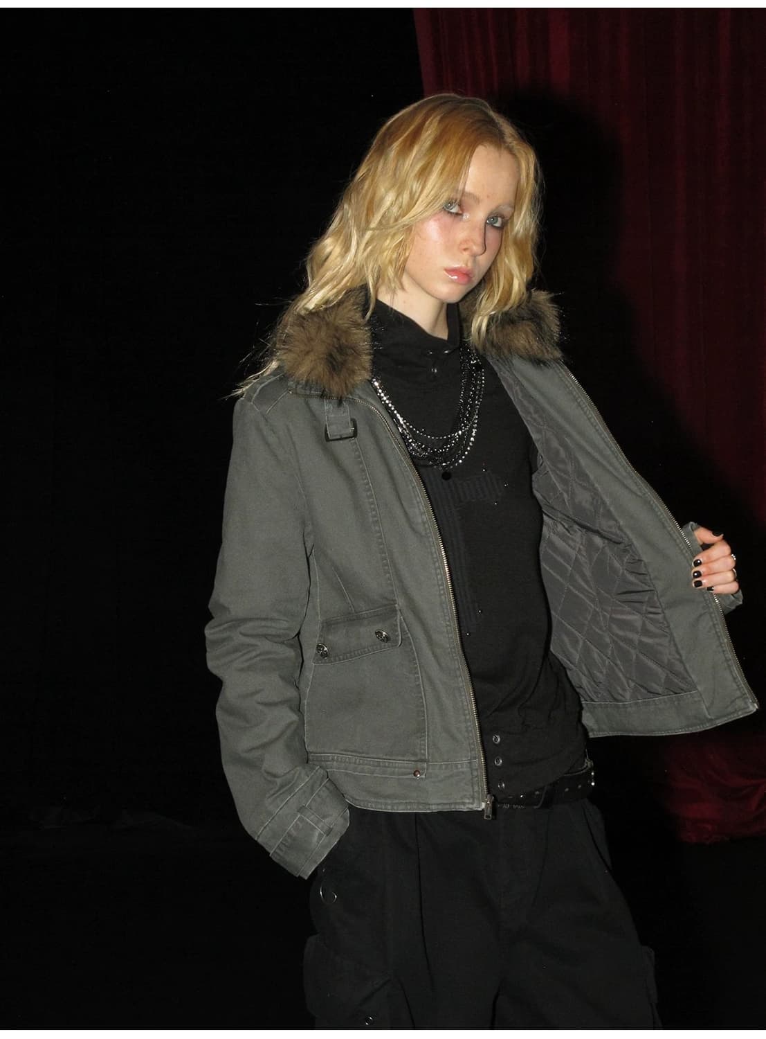 Wearandtear 하이넥 워크자켓 M 상품이미지1