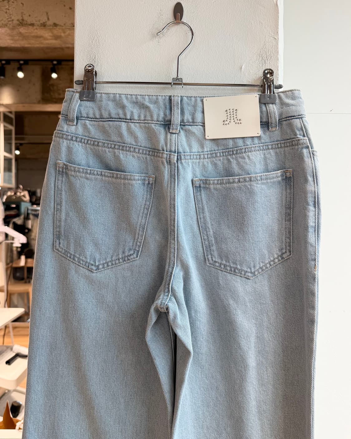 랑방 데님 와이드 팬츠  상품이미지6