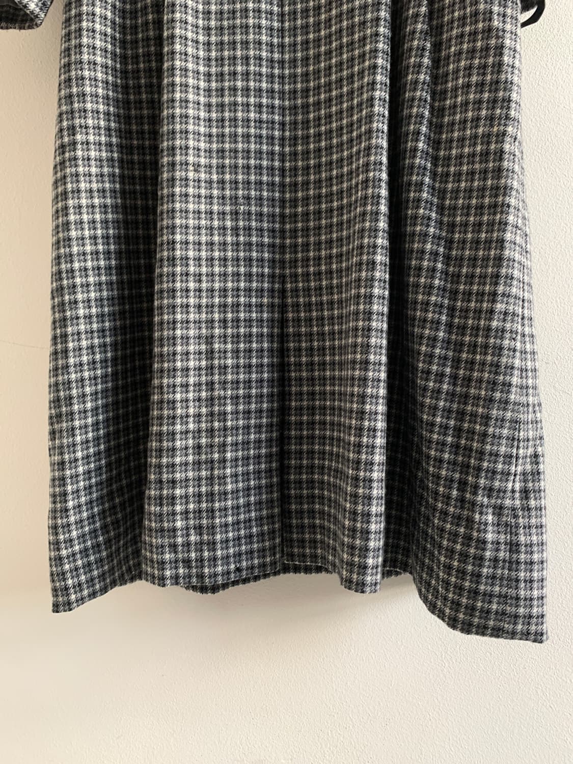 Classic check belted dress 상품이미지6