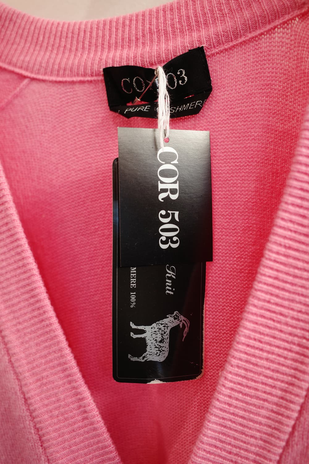 COR 503 퓨어 캐시미어100 가디건 (새상품) 상품이미지3