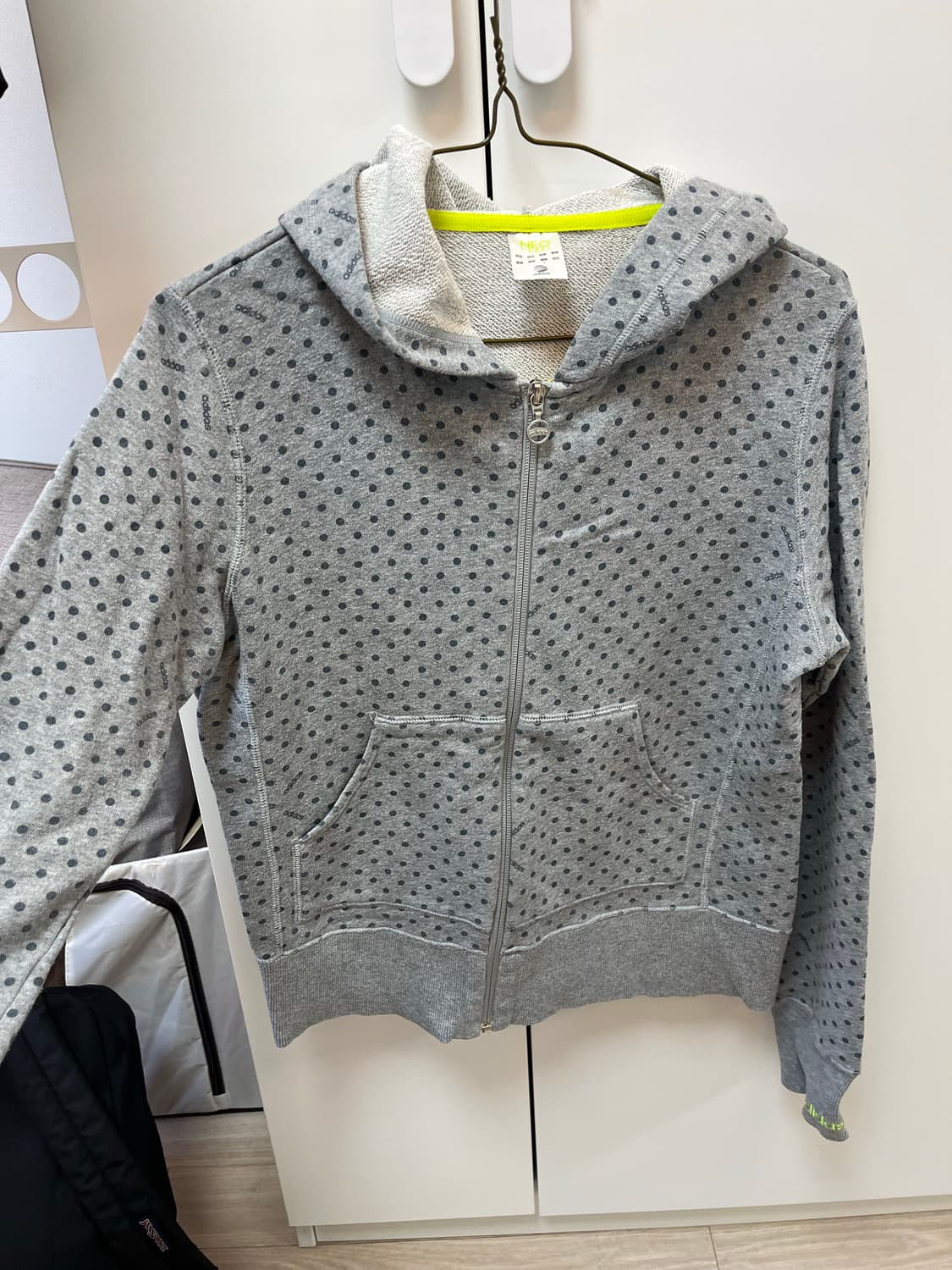 Adidas 도트 후드집업 상품이미지2