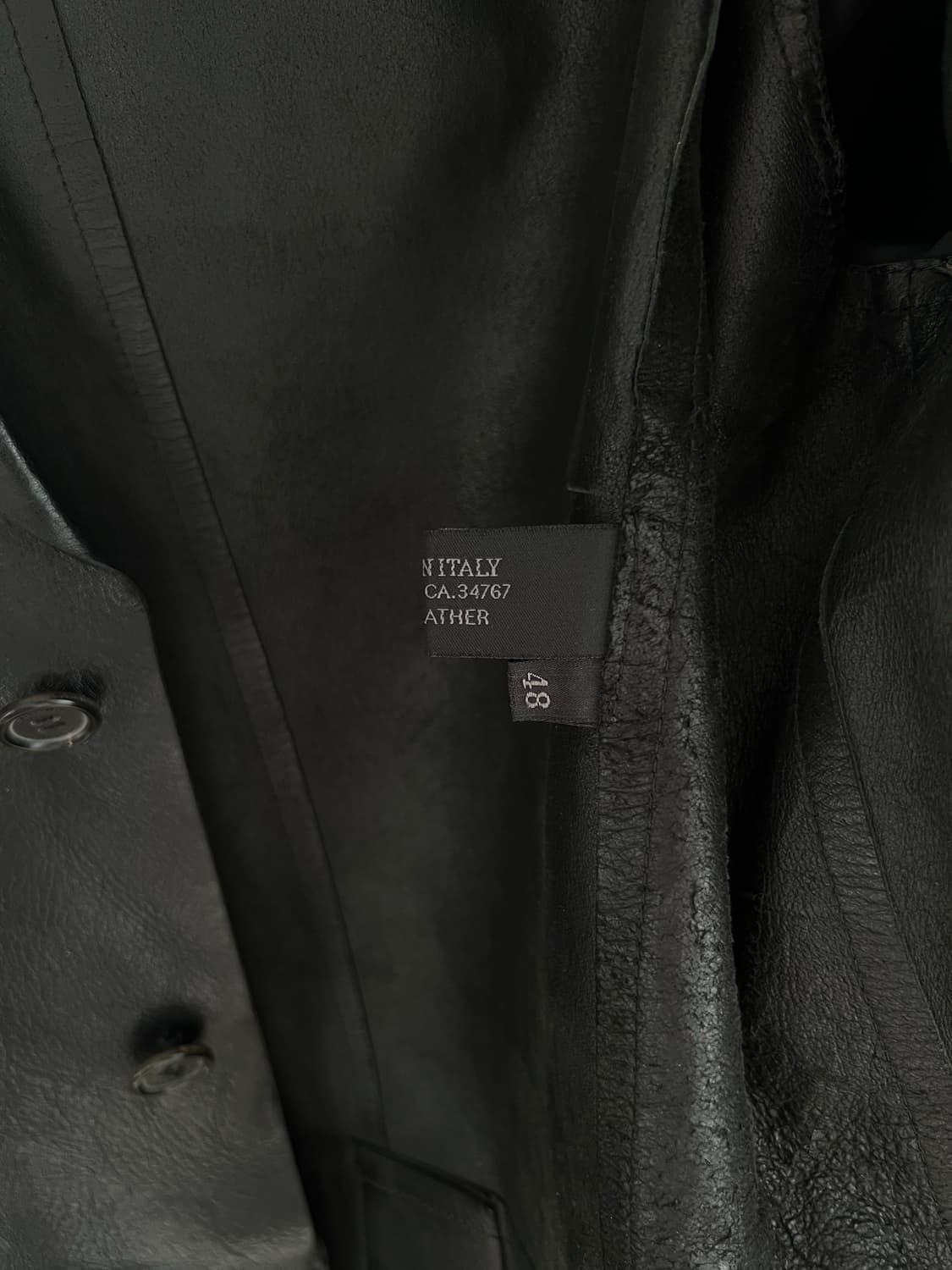 PRADA 90s laser-cut leather blazer 상품이미지6