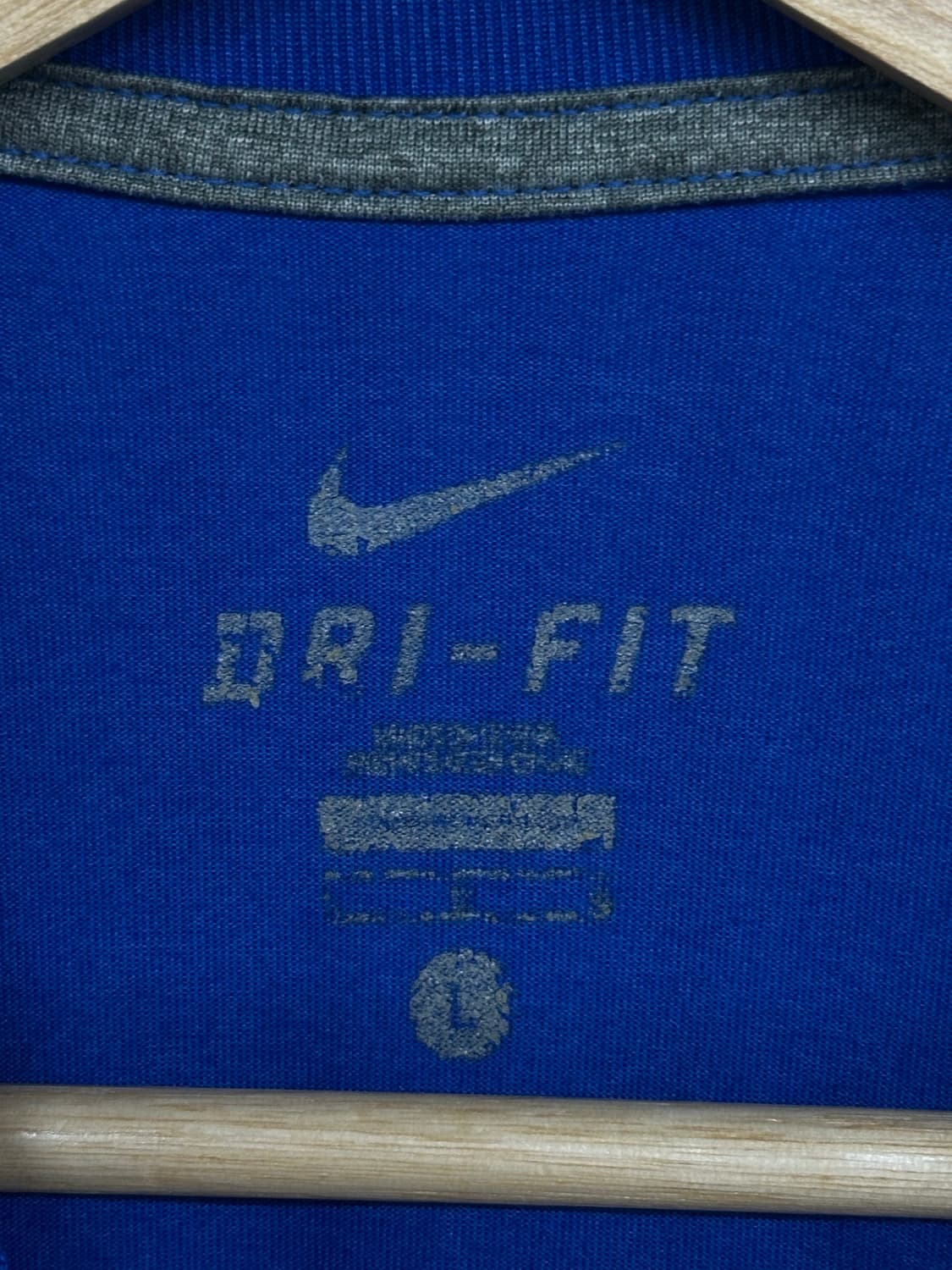 (L) 나이키 블루 로고 기능성 운동 민소매 나시 상품이미지4