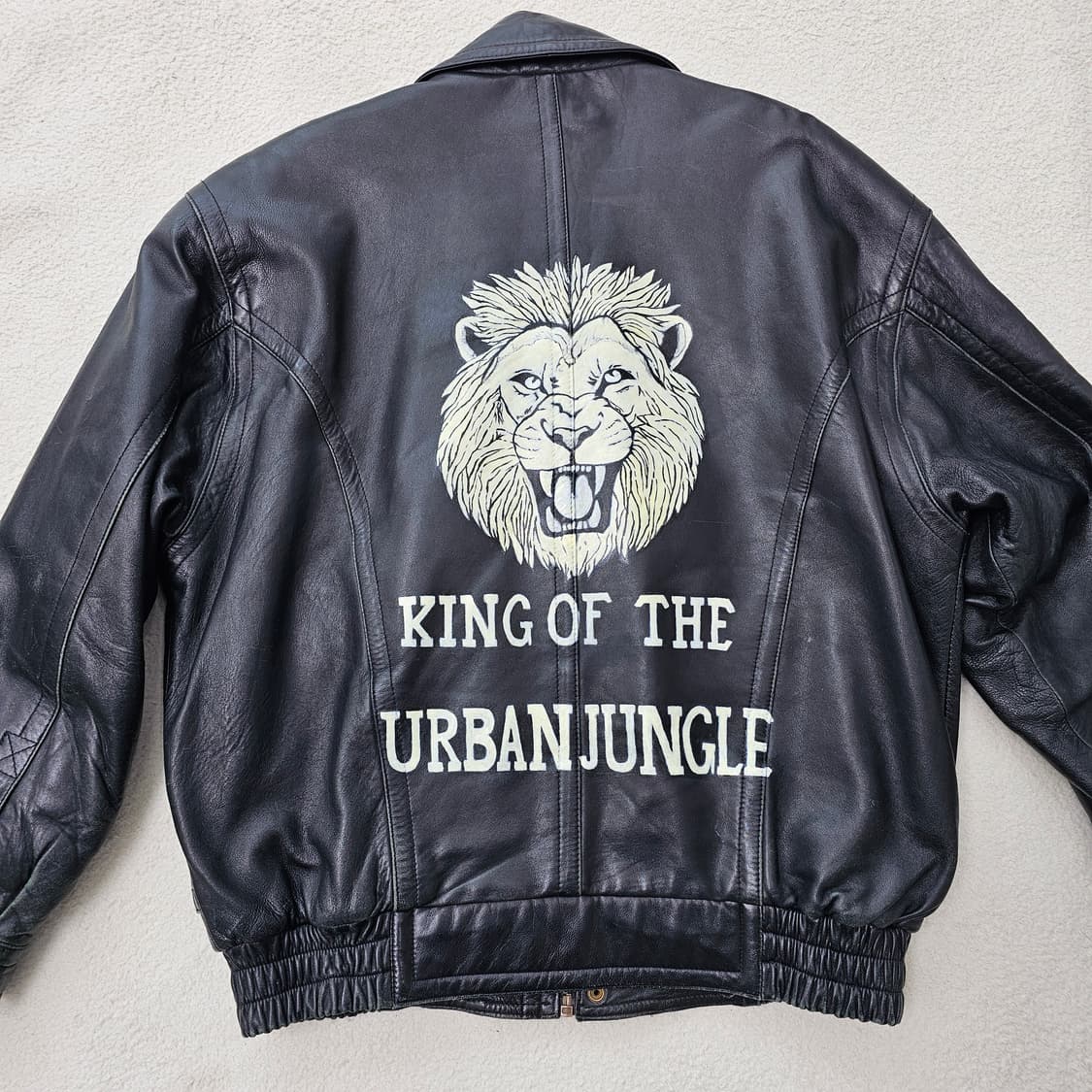 [95] custom leather jacket 커스텀 양가죽 자켓 상품이미지1