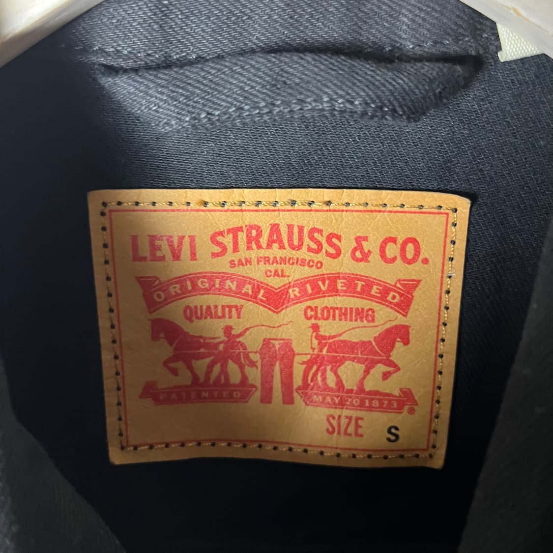 [Levi's] 리바이스 블랙 트러커자켓 상품이미지5