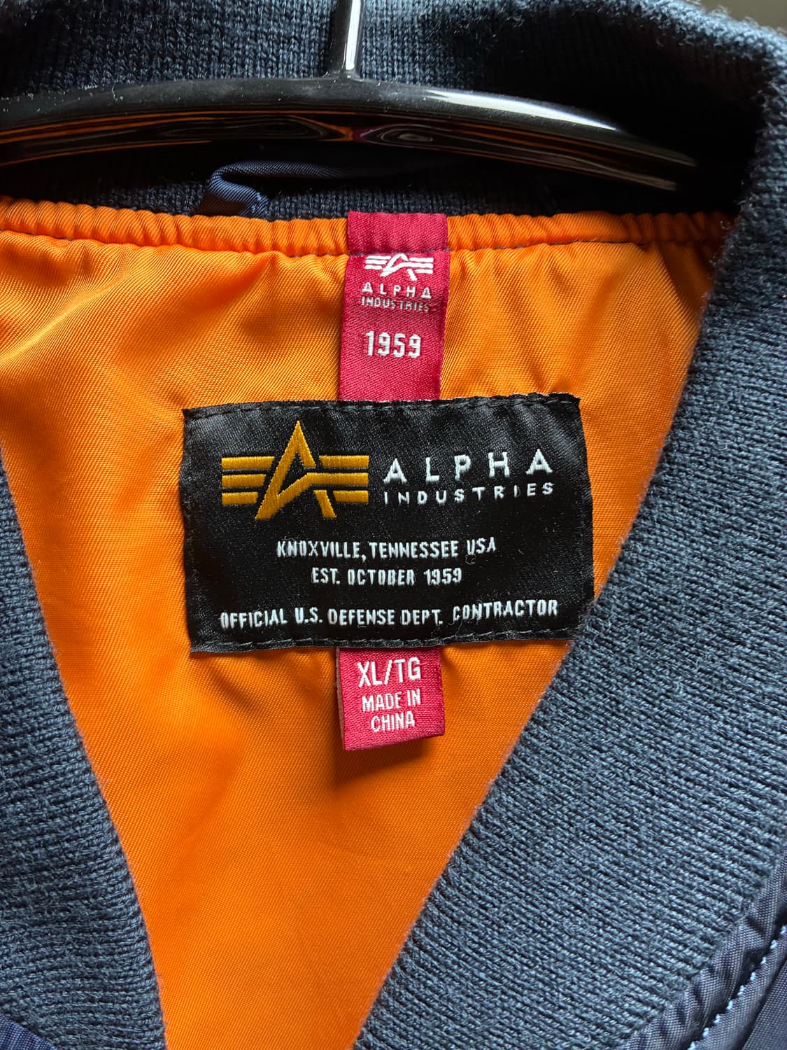 알파인더스트리 L-2B 나사 자켓 네이비 상품이미지4