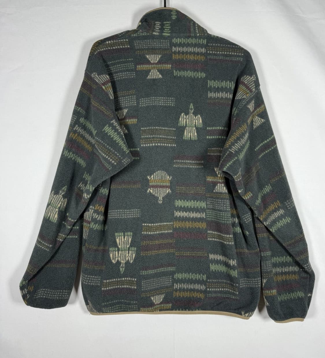 17FW 파타고니아 신칠라 스냅-T 그린/베이지 아즈텍 패턴 상품이미지6