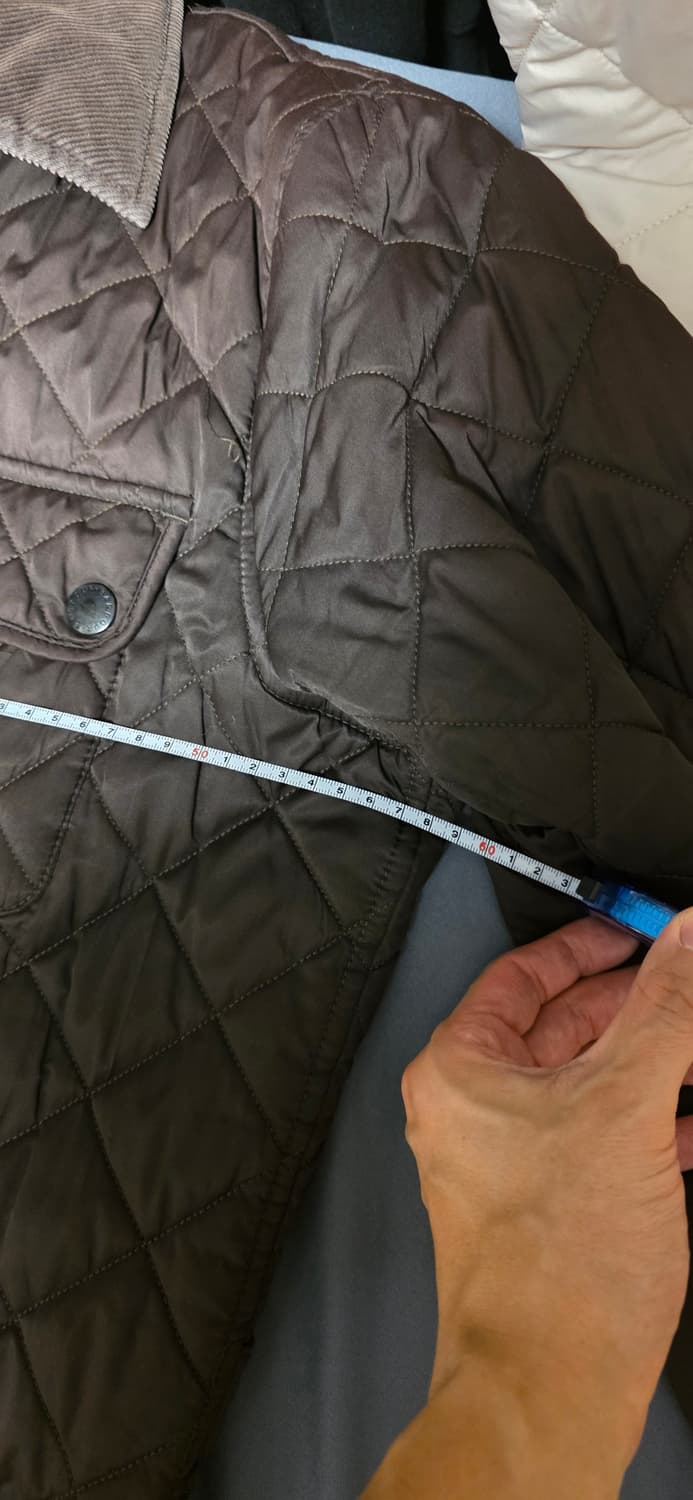 바버 퀼팅 자켓 L 상품이미지3