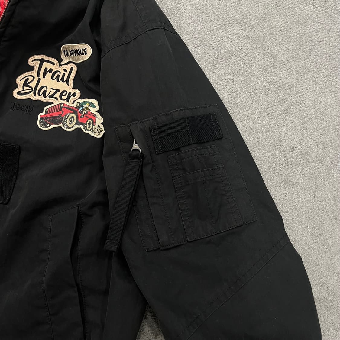 S Jeep 패치 항공점퍼 상품이미지4