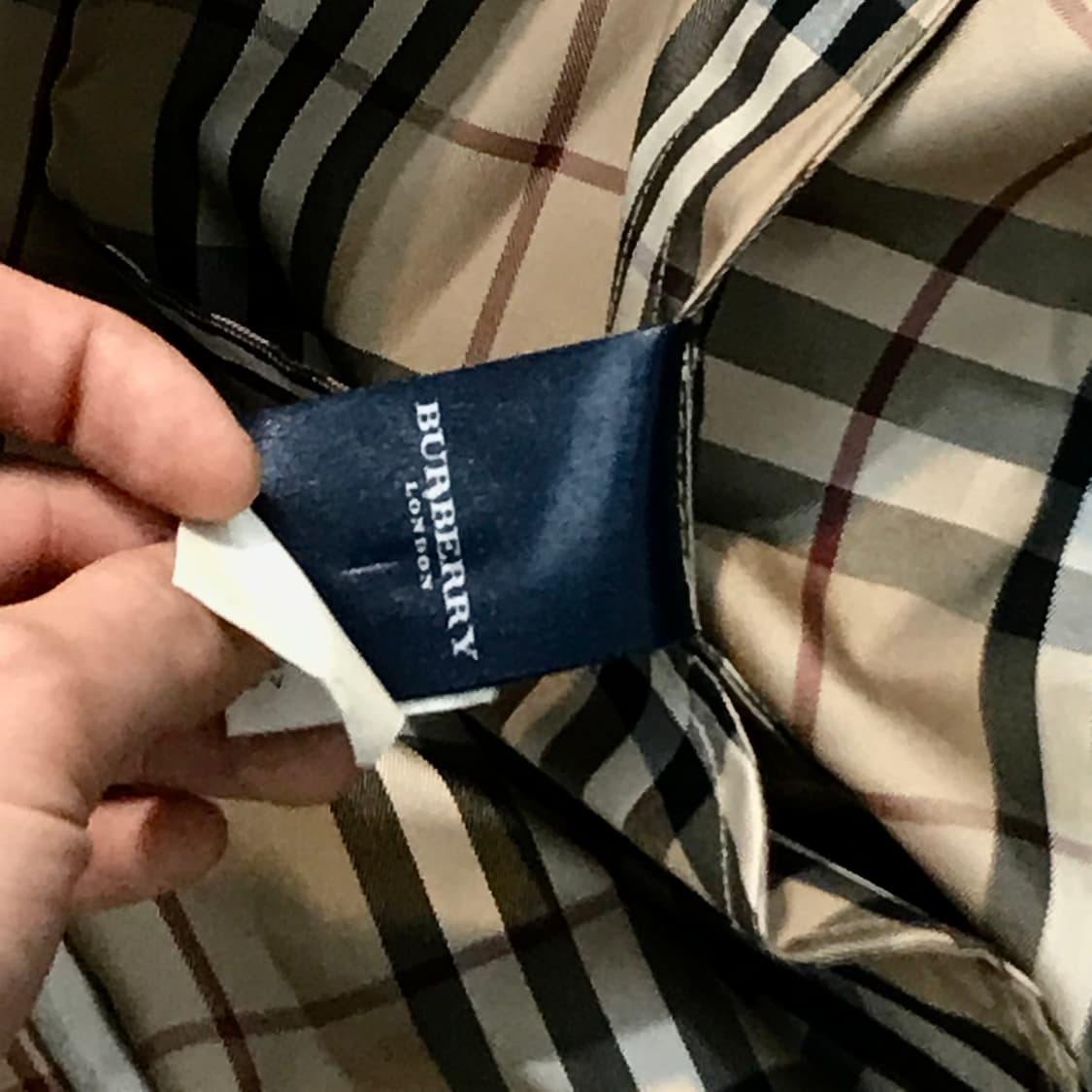 버버리 베이지 노바체크 싱글버튼 레인코트 여성 55 66 사이즈 상품이미지5