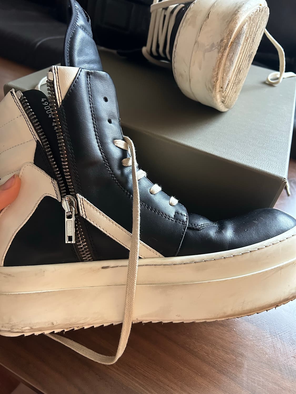 릭오웬스 메가범퍼 지오바스켓 44 상품이미지1