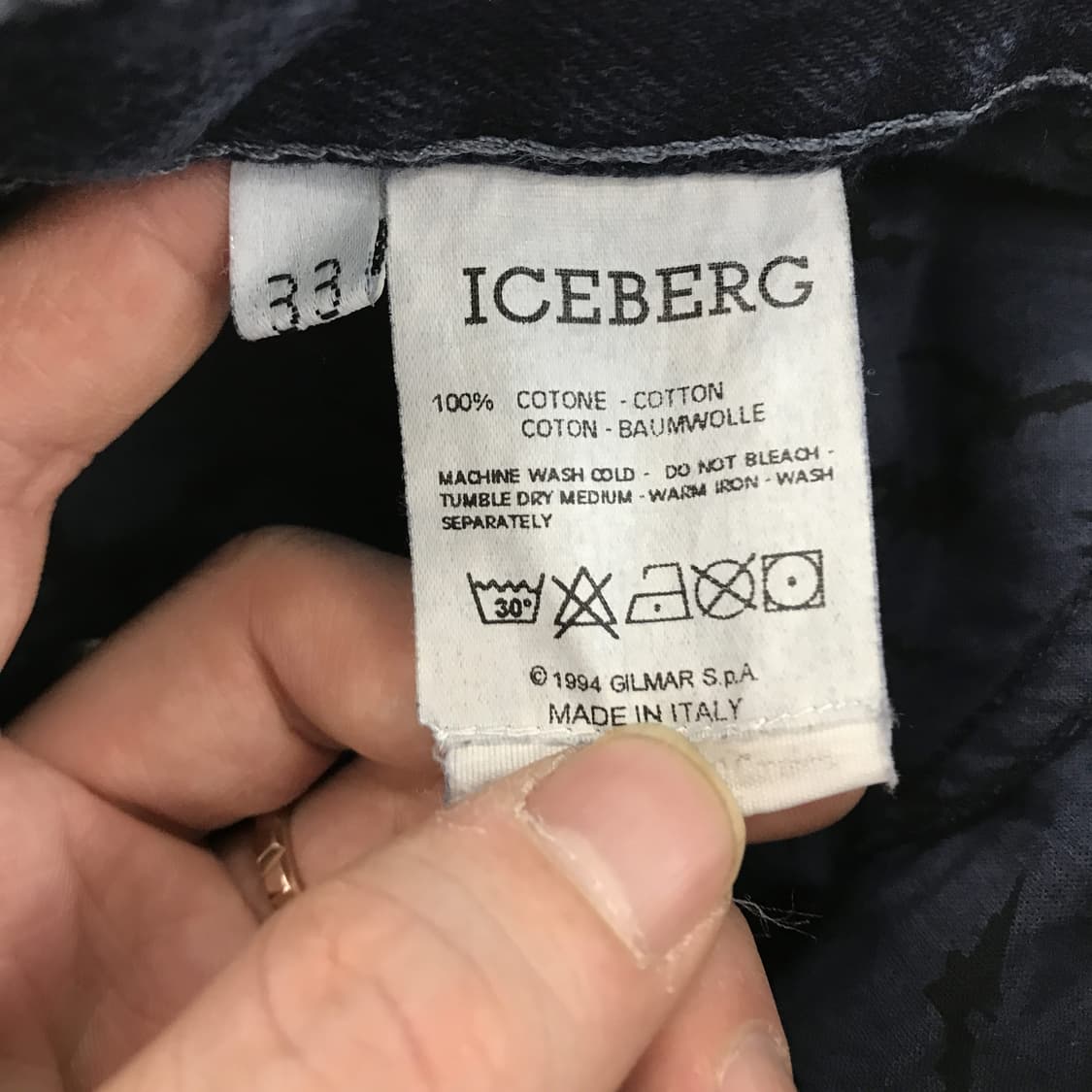 ICEBERG 아이스버그 배트맨 이태리 청바지 [29인치] 상품이미지6