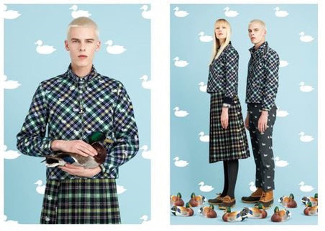 톰브라운 x KOE 오리 블루종 콜라보 한정판 자켓 상품이미지2