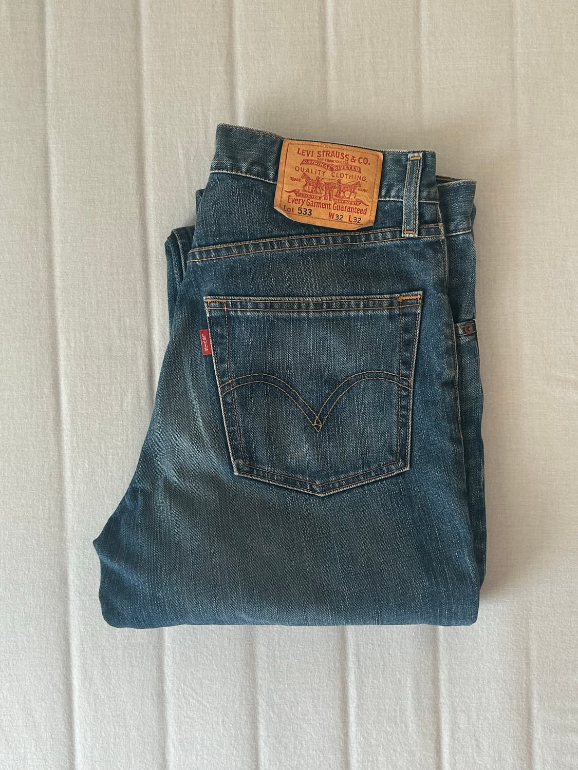 리바이스 533 중청 진청 빈티지 데님 상품이미지1
