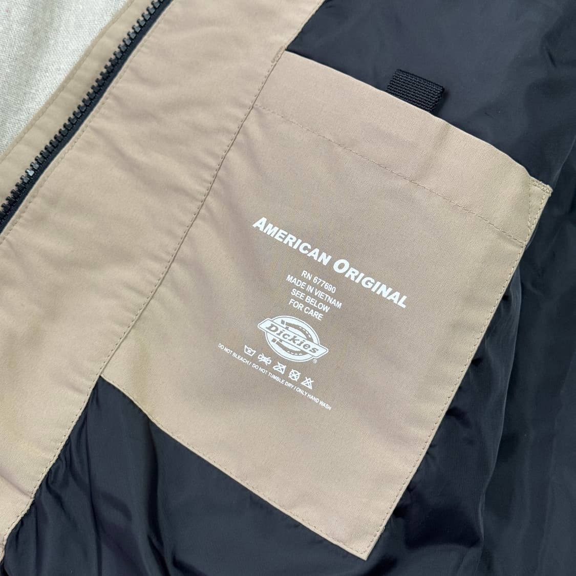 디키즈 베이지 나일론 바람막이 XL 상품이미지5