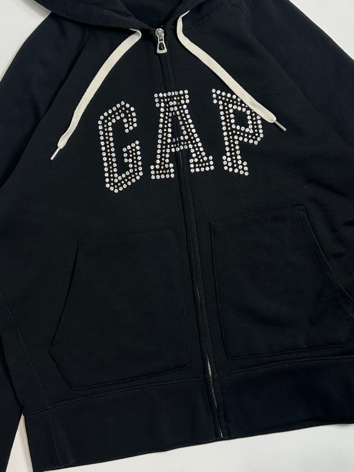 갭 스펠로고 후드집업 L 상품이미지2