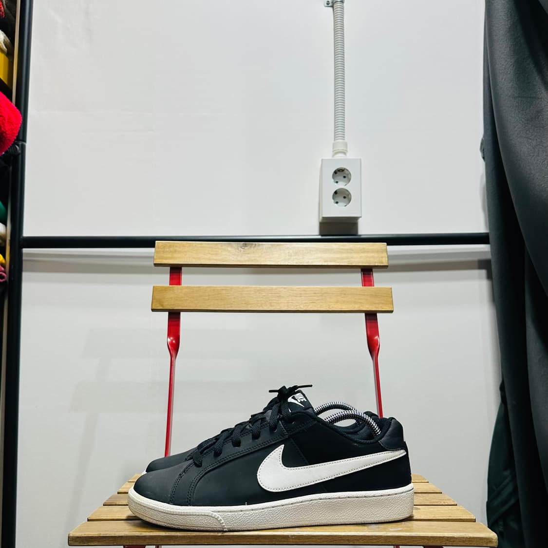 270) 나이키 운동화 남성 남자 신발 코트 로얄 블랙 상품이미지3