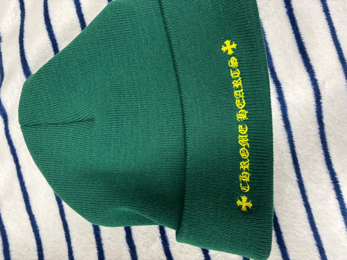 크롬하츠 매티보이 스팩 비니 그린 상품이미지2