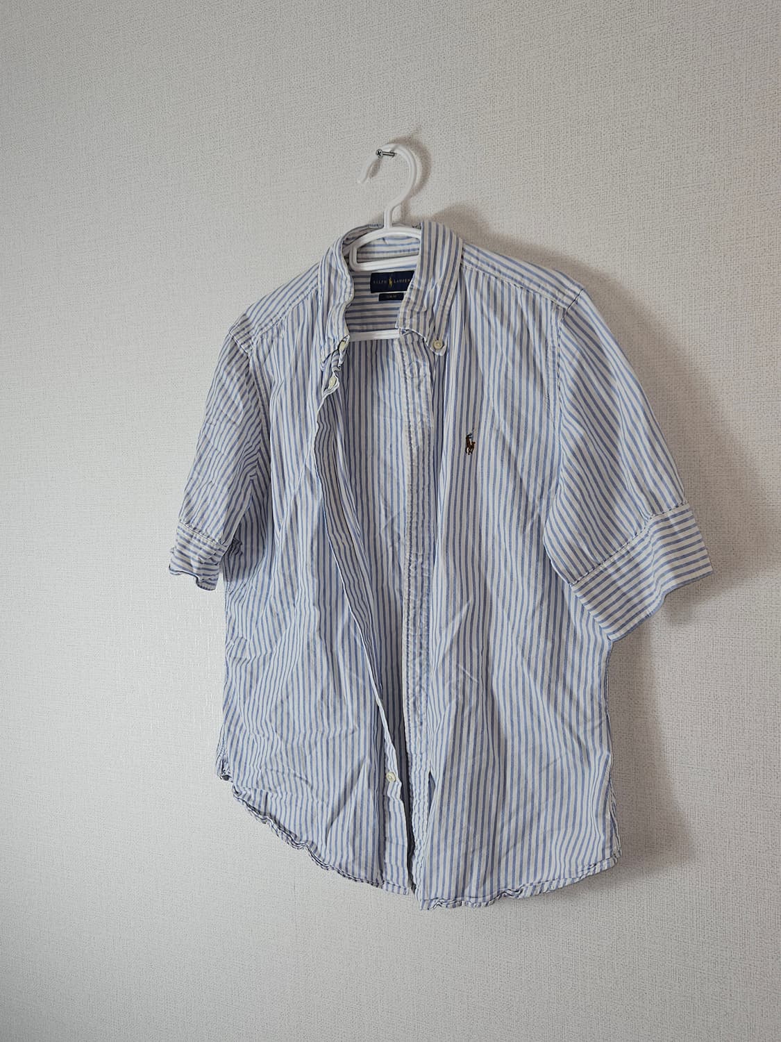 폴로 랄프로렌 신형 반팔셔츠 스트라이프 하프 여성 L 상품이미지2