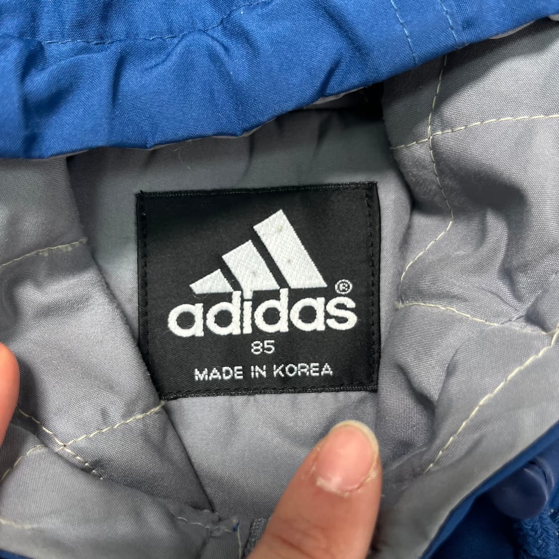 100 00s 아디다스 올드스쿨 바람막이 점퍼 상품이미지3
