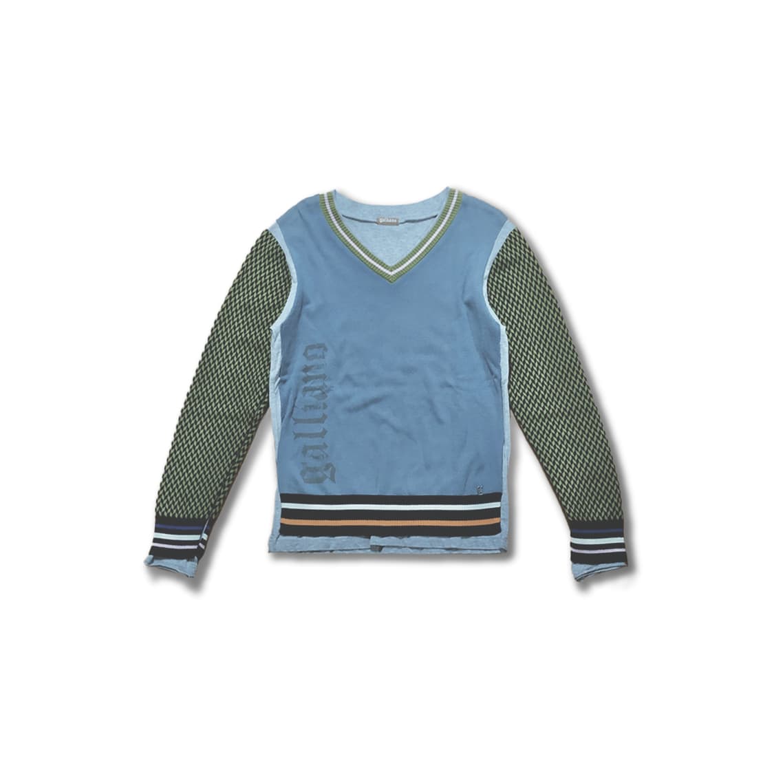 Blade Piping Burble Font Sweat Shirt 상품이미지1