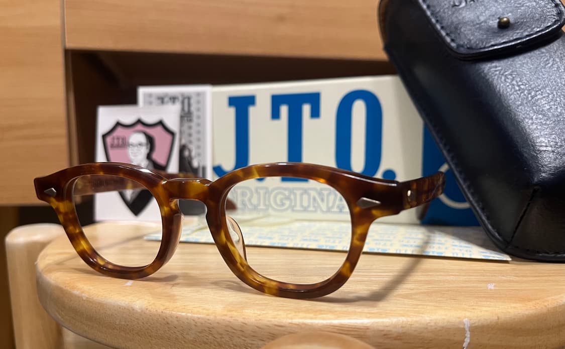 jto ar 44-22 라이트톨토이즈 아넬 안경 뿔테 상품이미지2