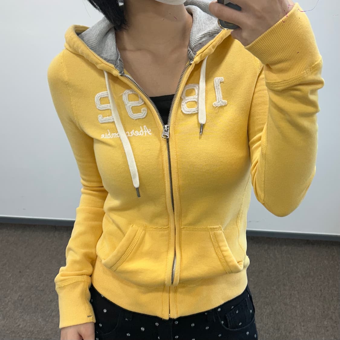 Abercrombie 아베크롬비 1892 옐로우 후드집업 상품이미지1