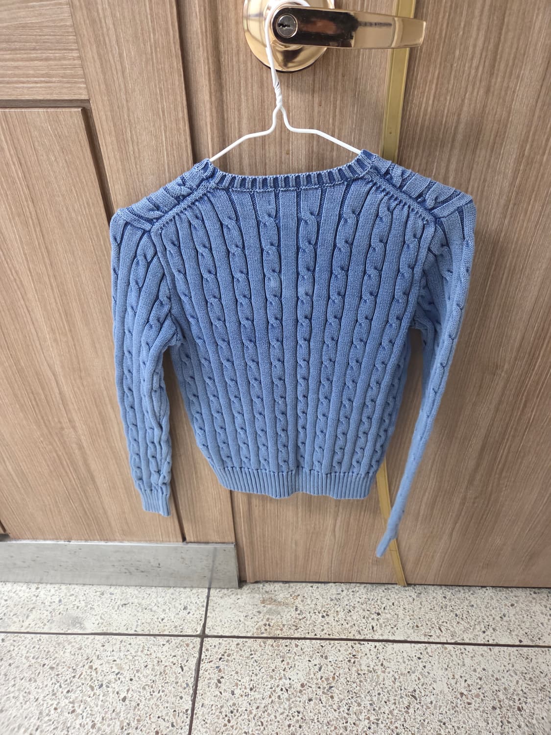 폴로 꽈배기 니트 sp 상품이미지2