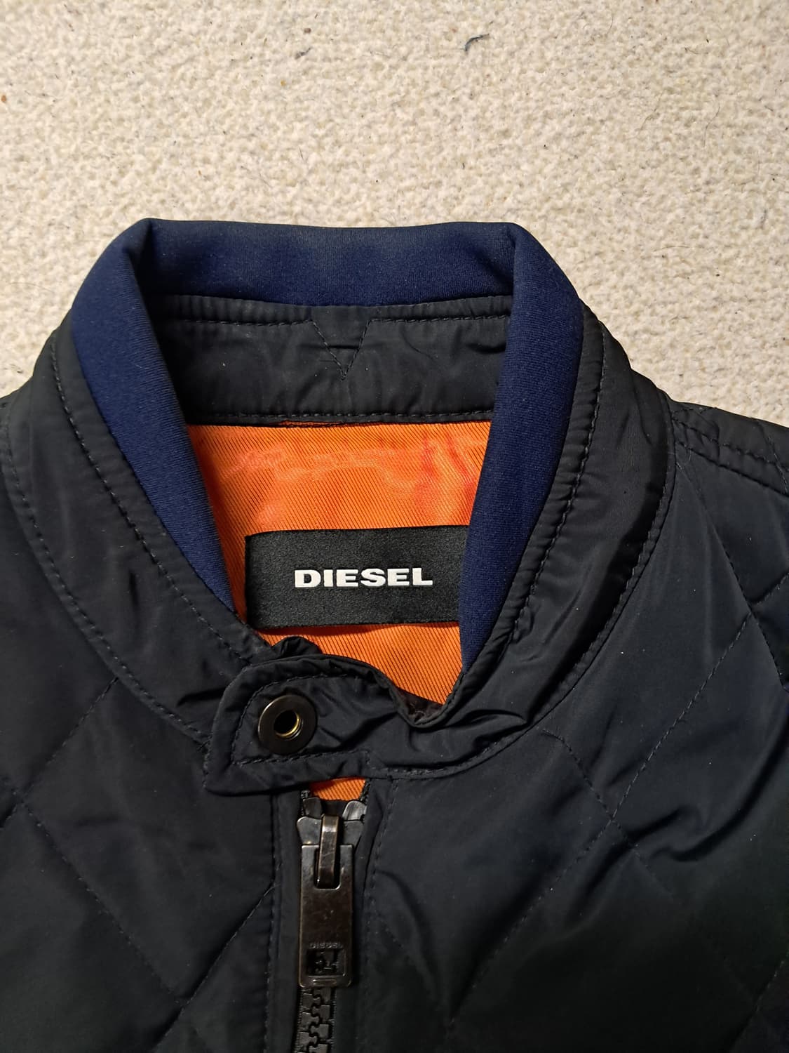 디젤 퀼팅 보머 재킷 상품이미지2