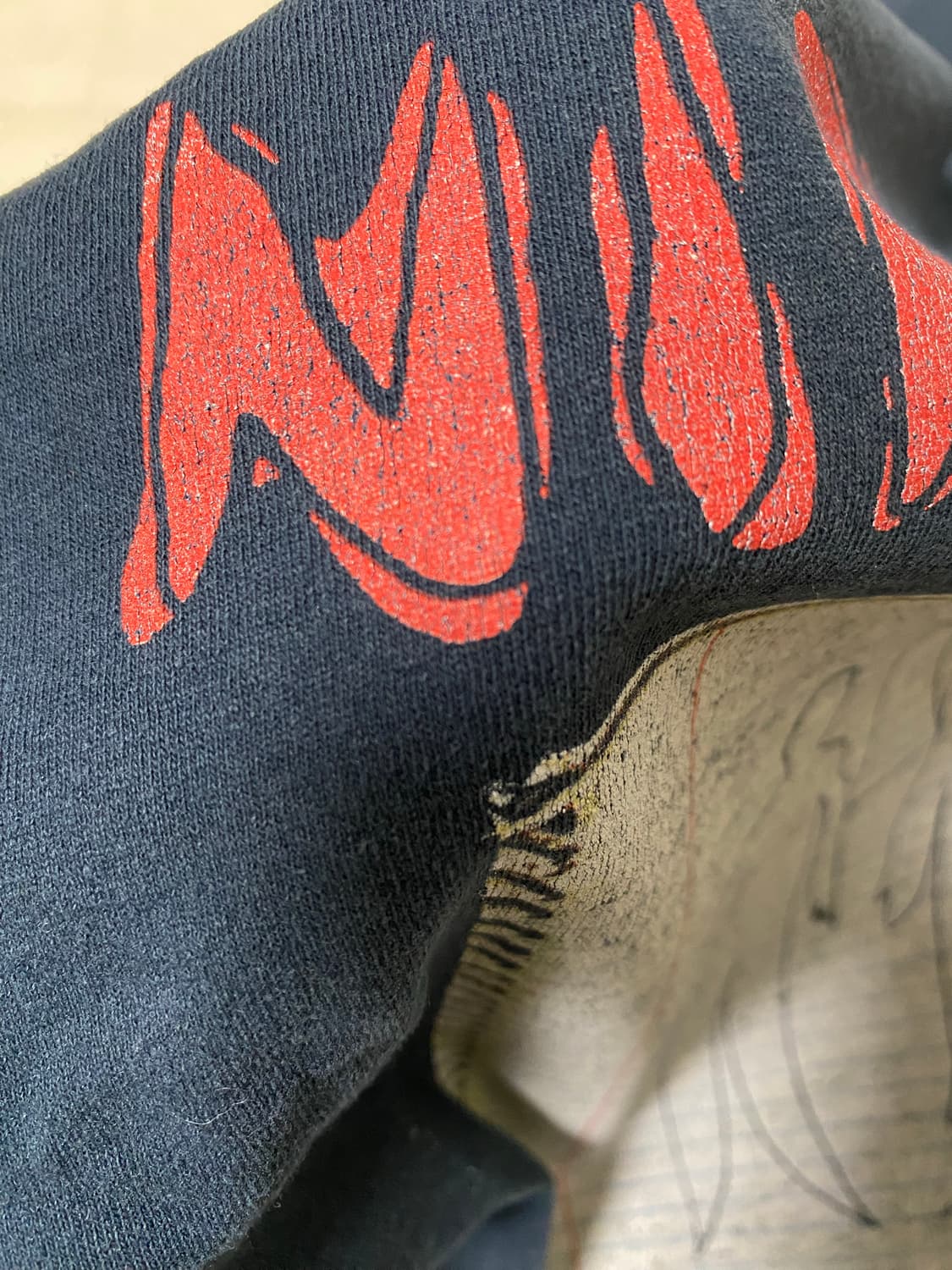 00s 너바나 고스트 빈티지 밴드티셔츠 뤡코즈 블라인드파일즈 상품이미지3