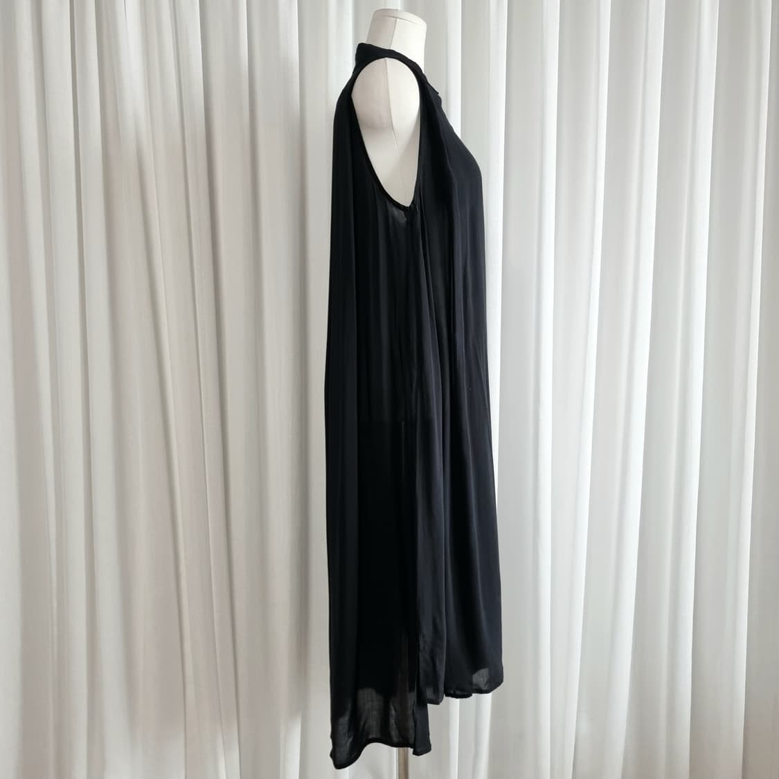 PURE DKNY 도나카란 셔츠원피스 슬리브리스 (44-55추천) 상태굿 상품이미지2