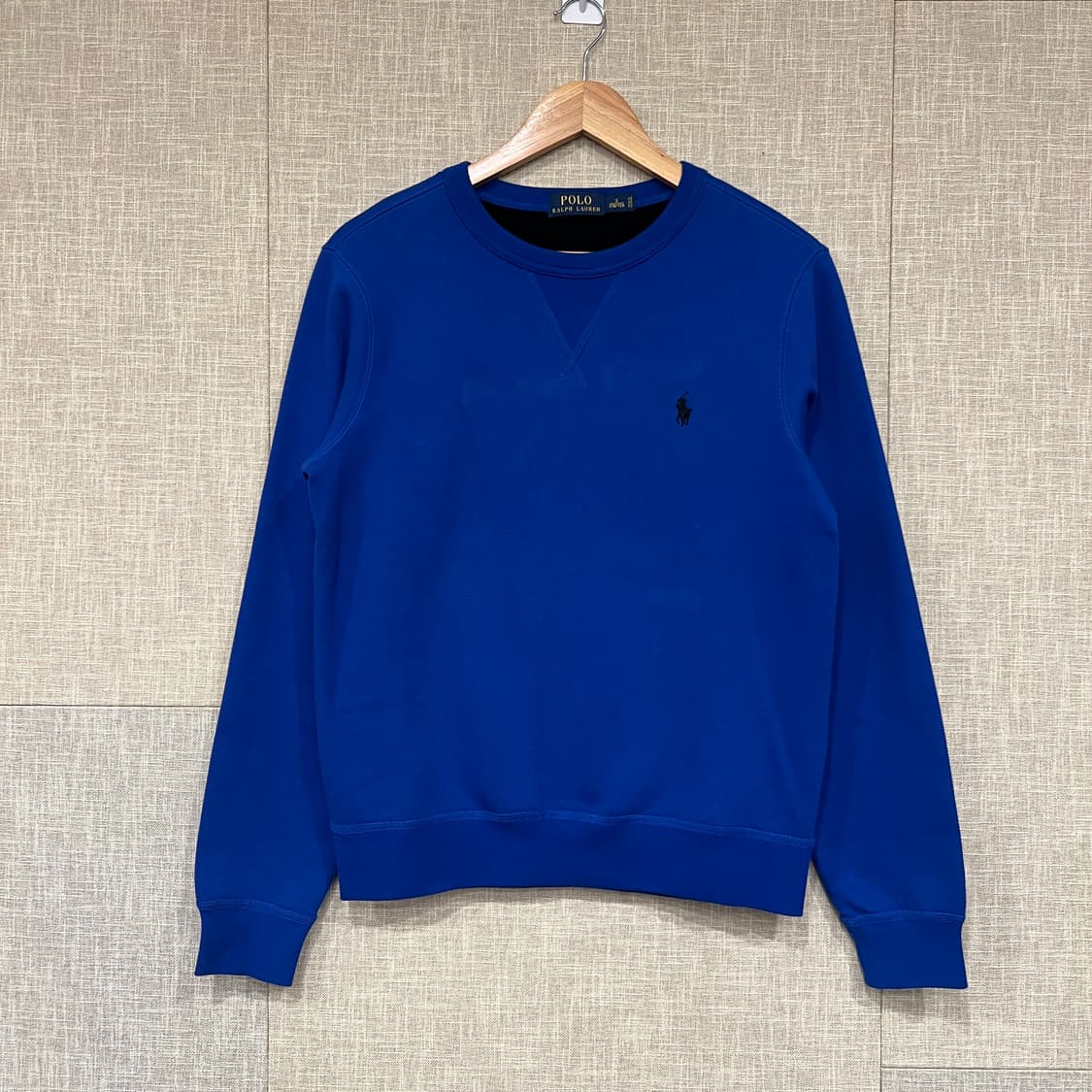 폴로랄프로렌 기모 맨투맨 S 블루 상품이미지2