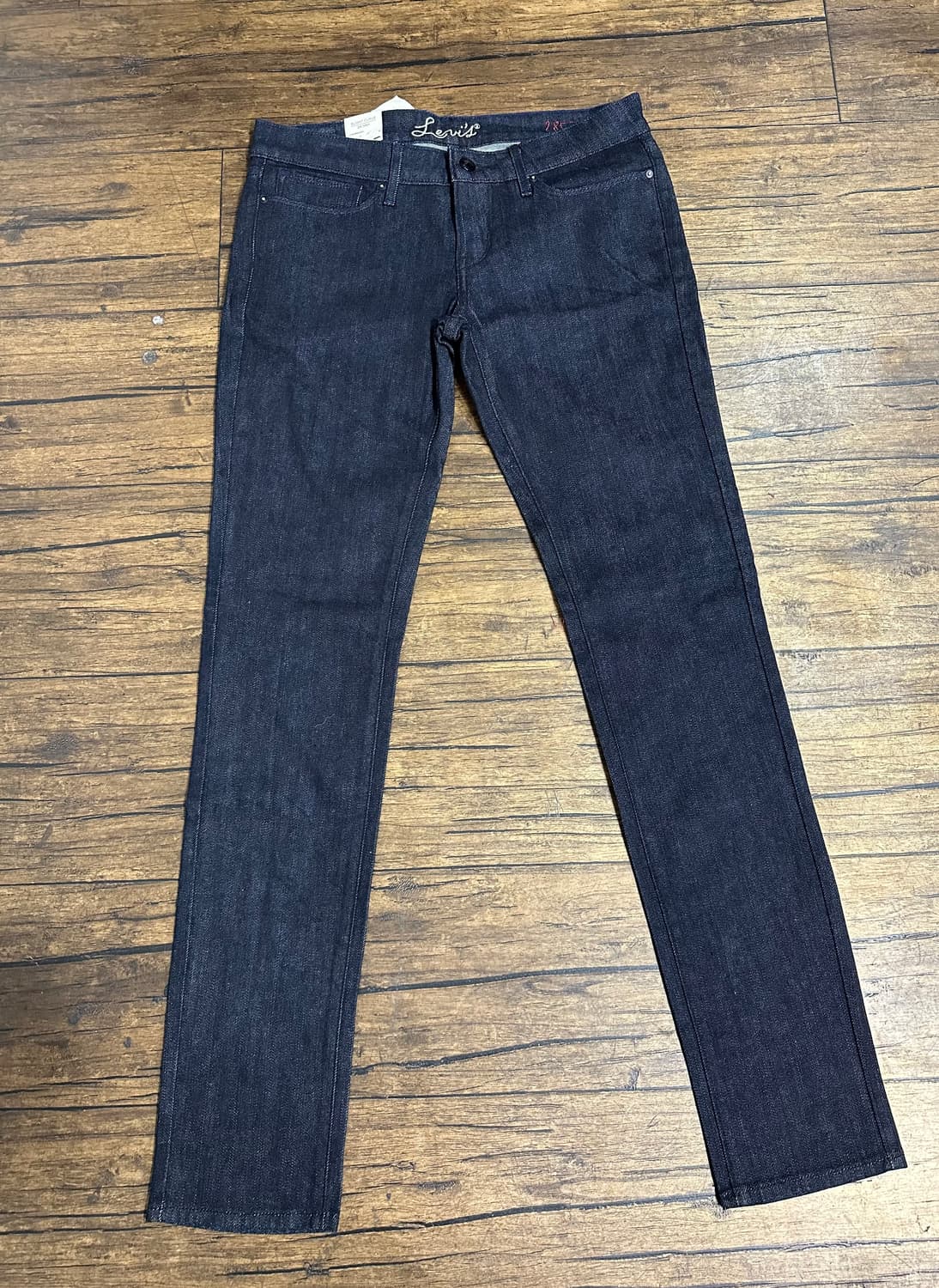 리바이스 Slight Curve Skinny 생지 스키니 데님 W28큐빅 상품이미지5