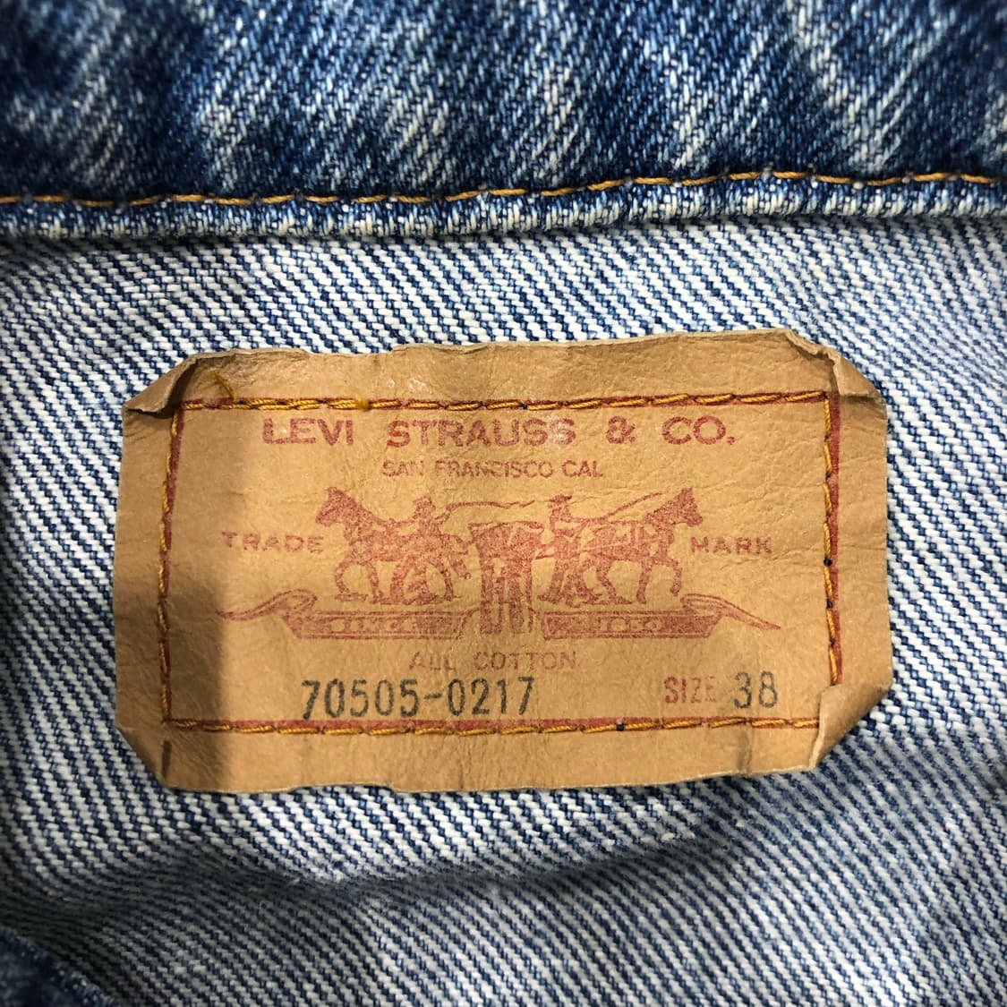 리바이스 90s 데님 트러커 자켓 70505-0217 상품이미지6