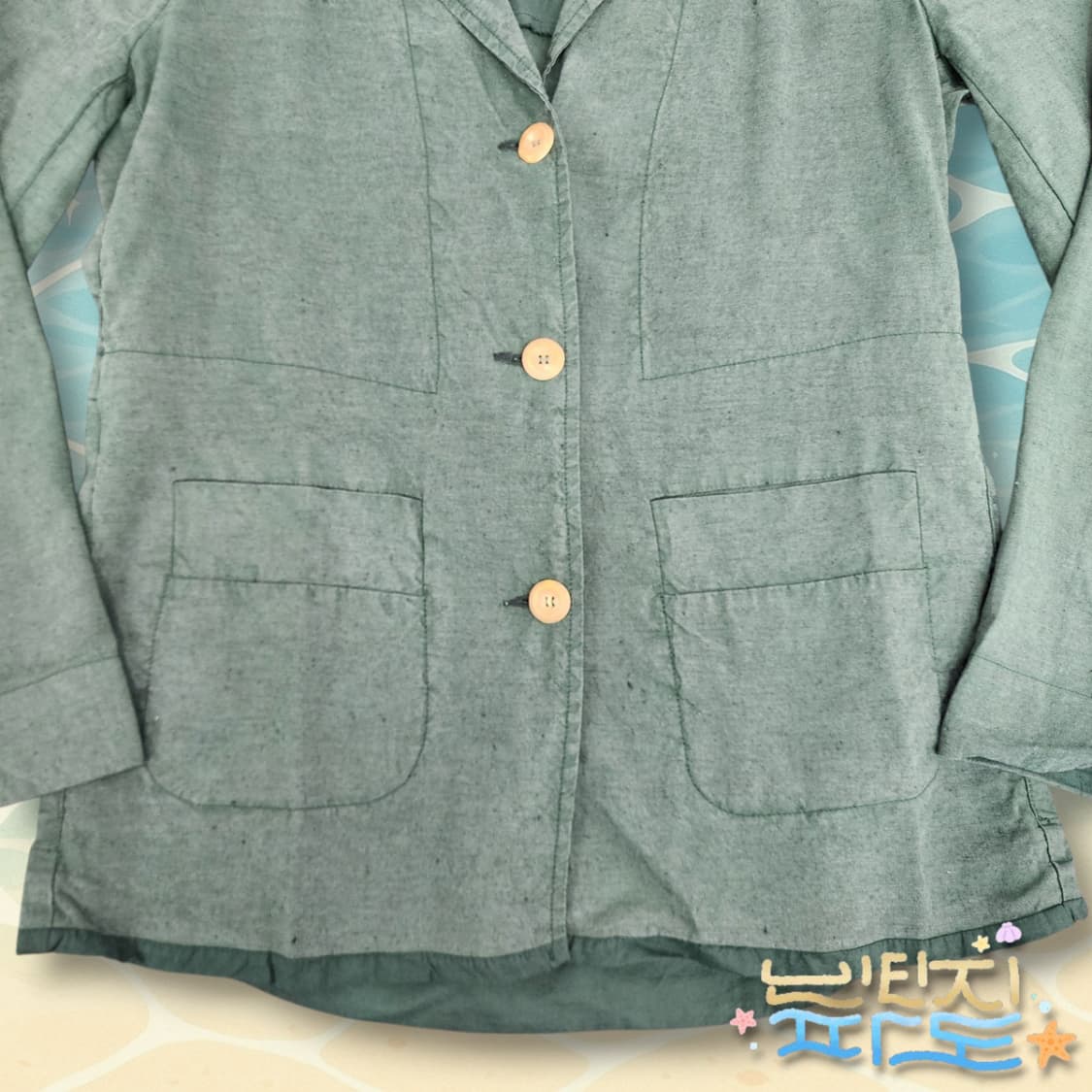 36 Hannoh Wessel 아노베셀 린넨 자켓 상품이미지3