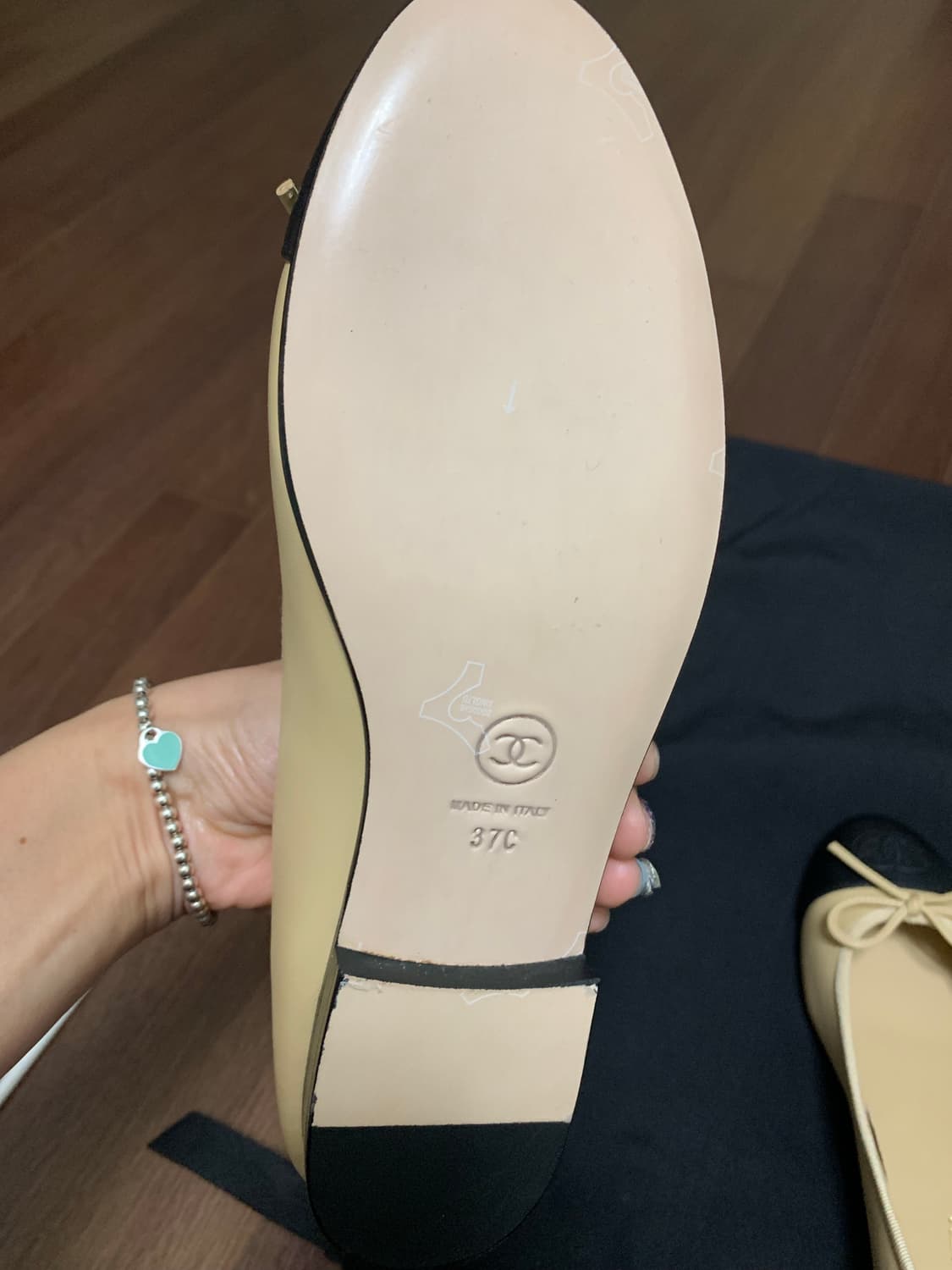 샤넬스타일 플랫슈즈 상품이미지3