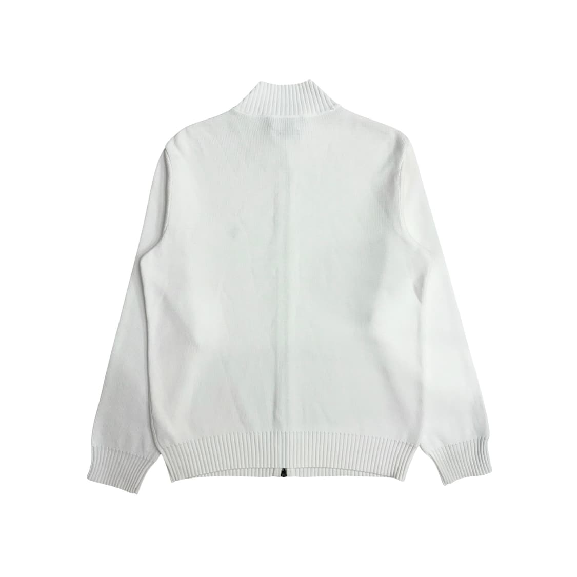 폴로 랄프로렌 투웨이 화이트 블루 니트 집업 L 상품이미지2