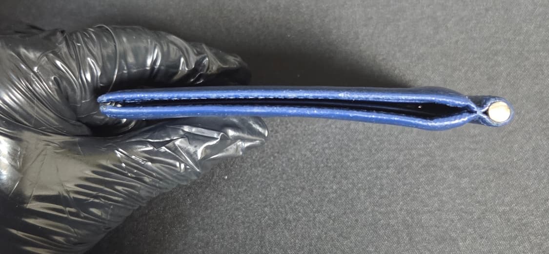 [정품] 프라다 사피아노 투톤 레더 머니클립 카드지갑 상품이미지5